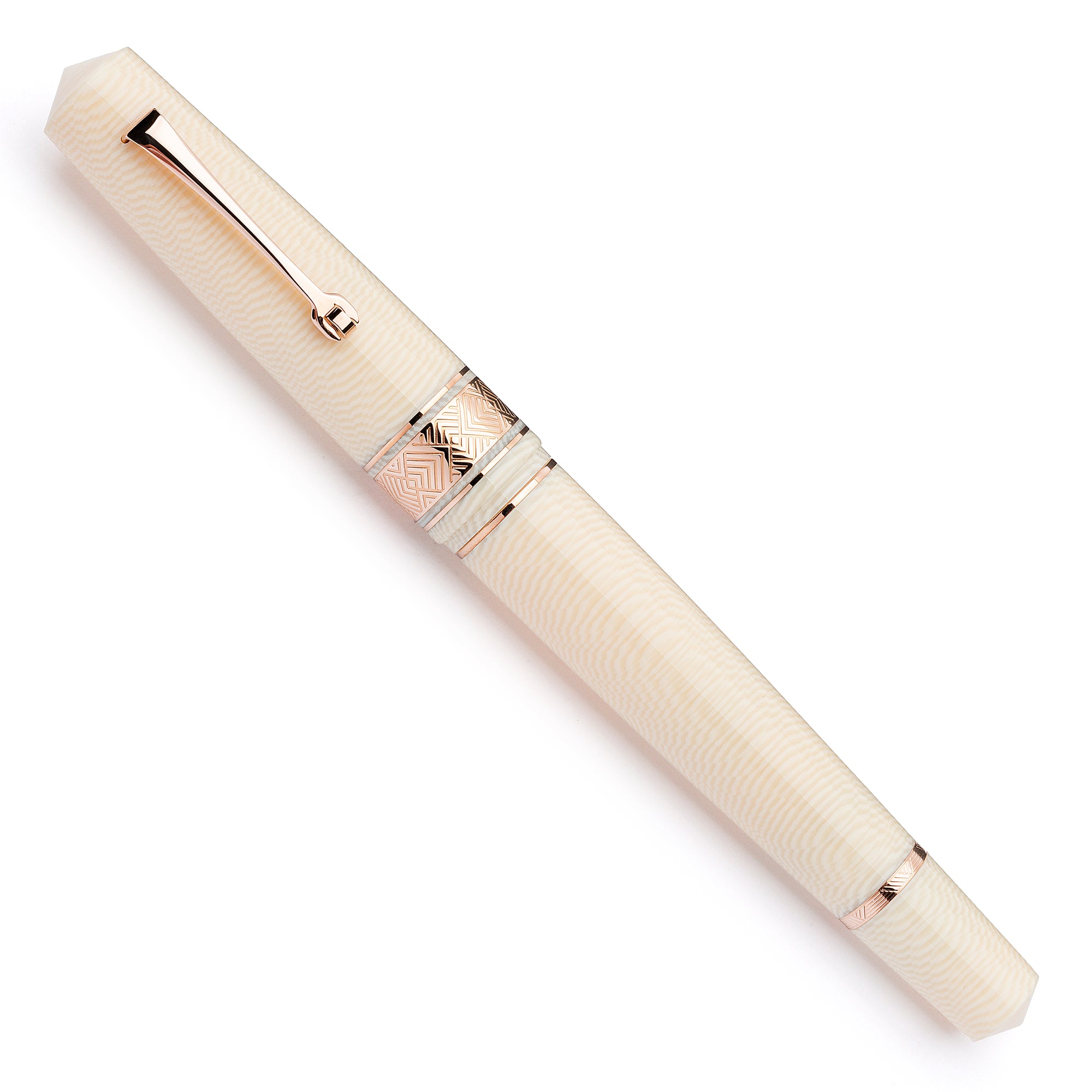 leonardo-officina-italiana-momento-zero-grande-beige-celluloid-penna-stilografic image 2