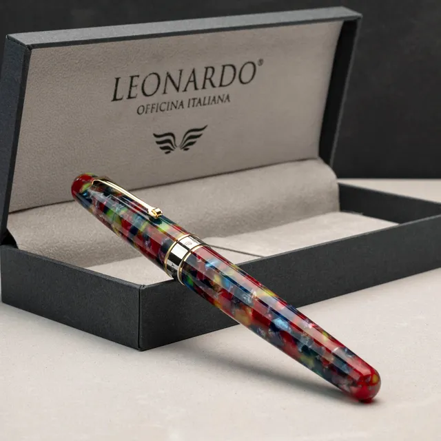 leonardo-officina-italiana-virtuosa-cristallo-penna-stilografica-con-pennino-in- image 1