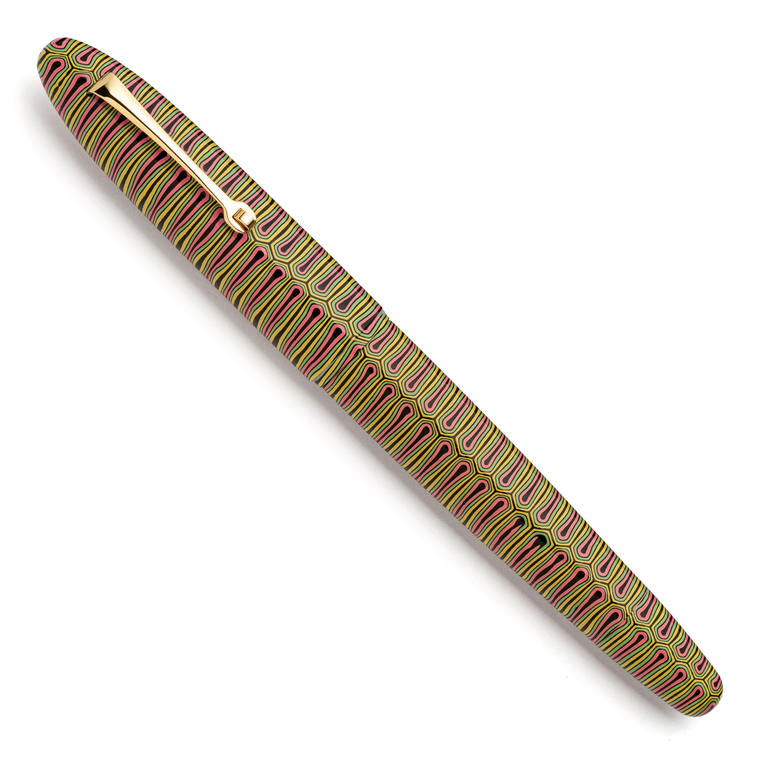 leonardo-officina-italiana-cigar-scheletrata-ebanite-multicolor-penna-stilografi image 2