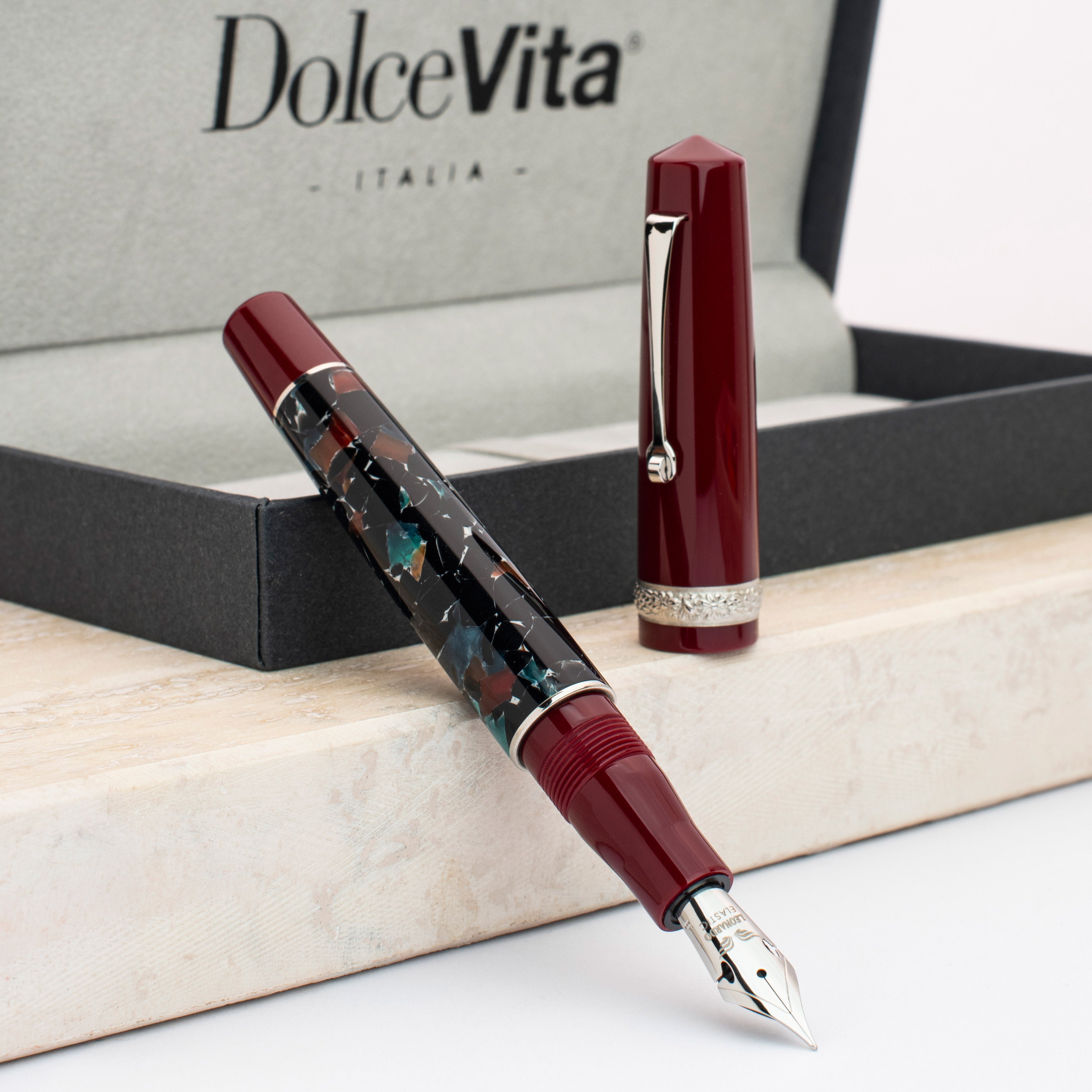 leonardo-officina-italiana-dolcevita-momento-zero-marmo-pompei-st-penna-stilogra image 2