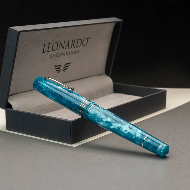 leonardo-officina-italiana-momento-zero-grande-2-0-blue-emerald-penna-stilografi image 1