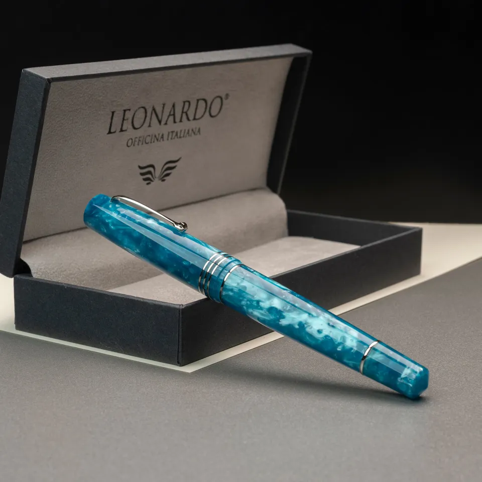 leonardo-officina-italiana-momento-zero-grande-2-0-blue-emerald-penna-stilografi image 1