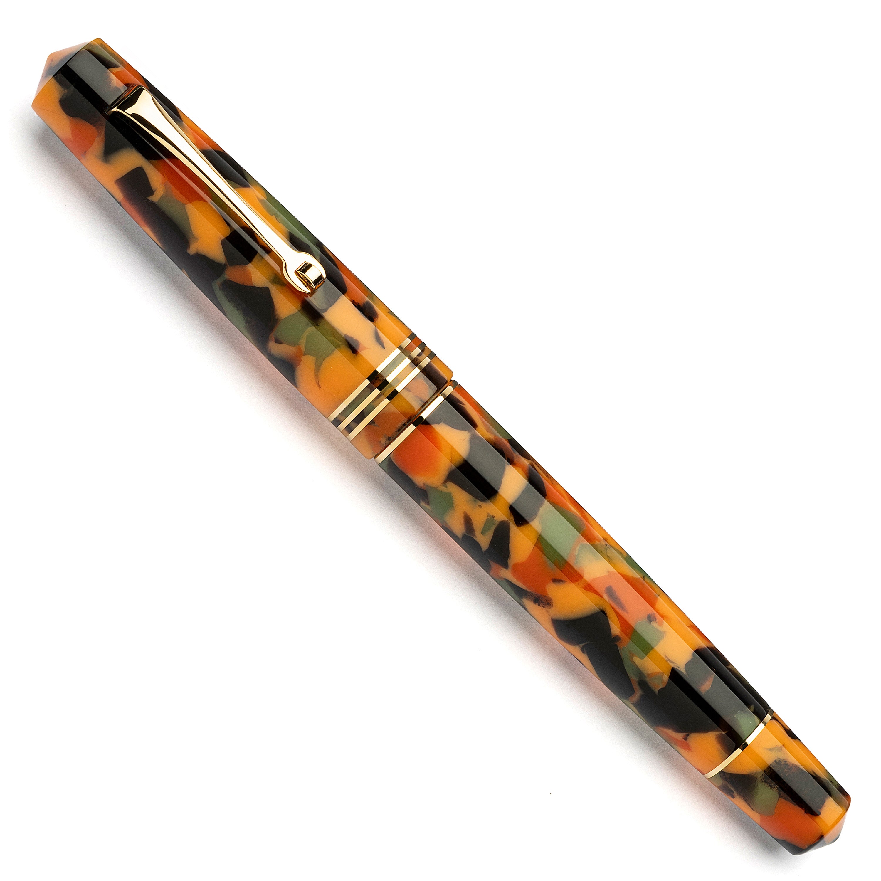 leonardo-officina-italiana-momento-zero-arlecchino-oro-penna-stilografica image 2