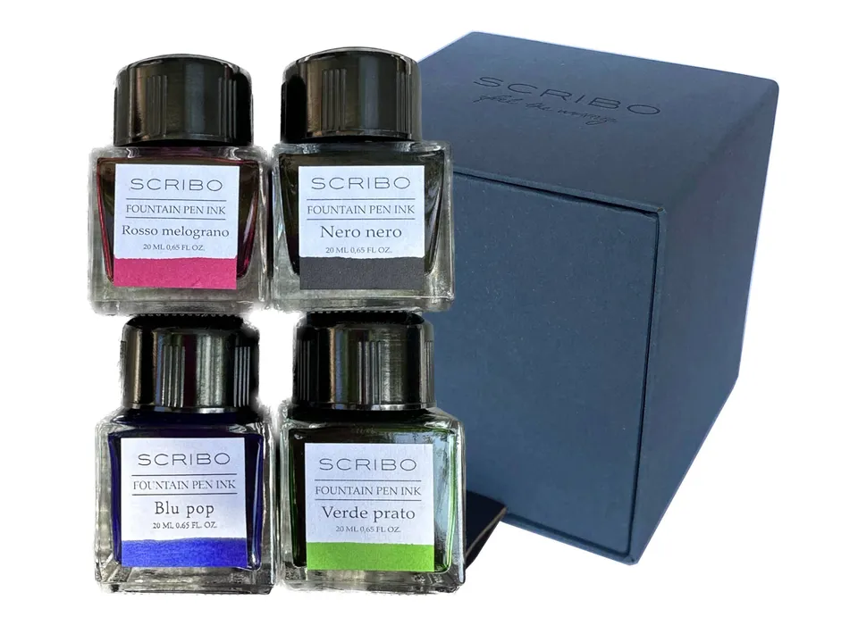 scribo-mini-ink-collection-art-limited-edition-set-4x20ml image 1