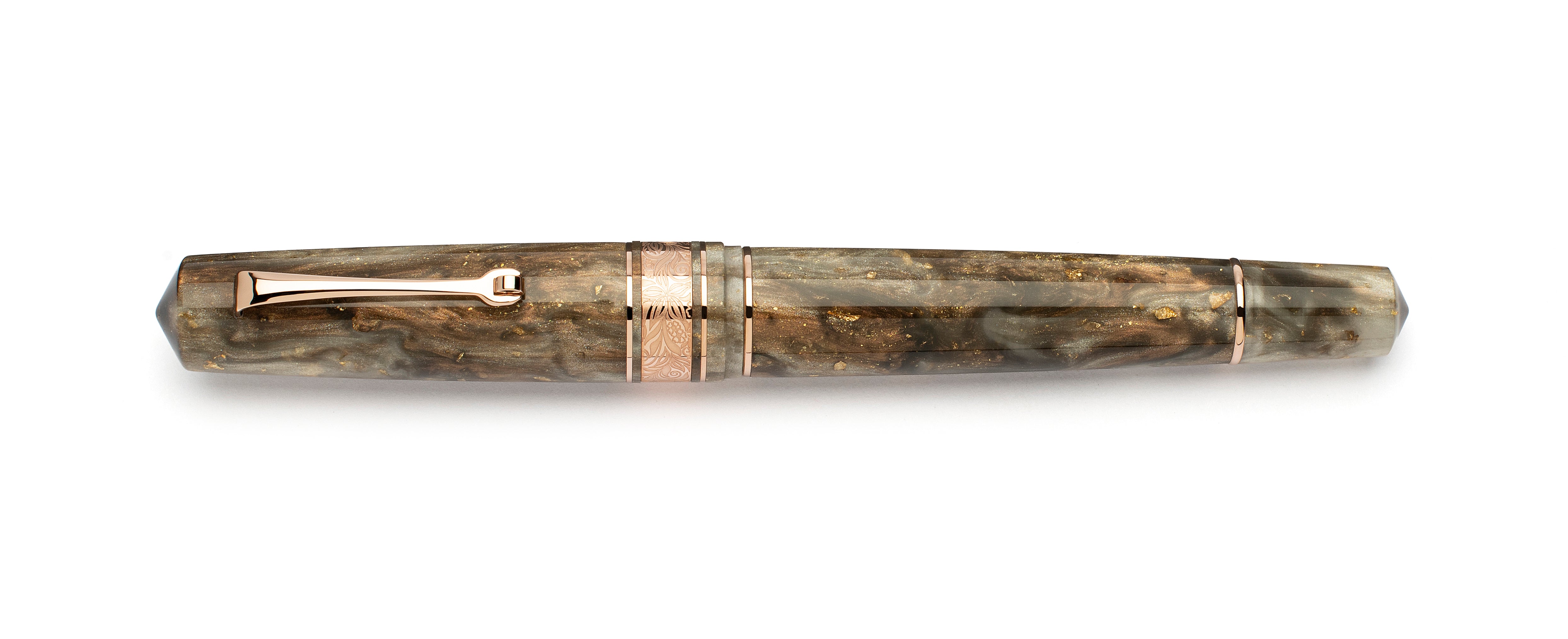 leonardo-officina-italiana-momento-zero-grande-2-0-cosmos-stilografica-chocolate image 2