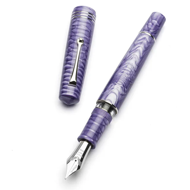 leonardo-officina-italiana-momento-zero-grande-2-0-dragon-skin-viola-penna-stilo image 1