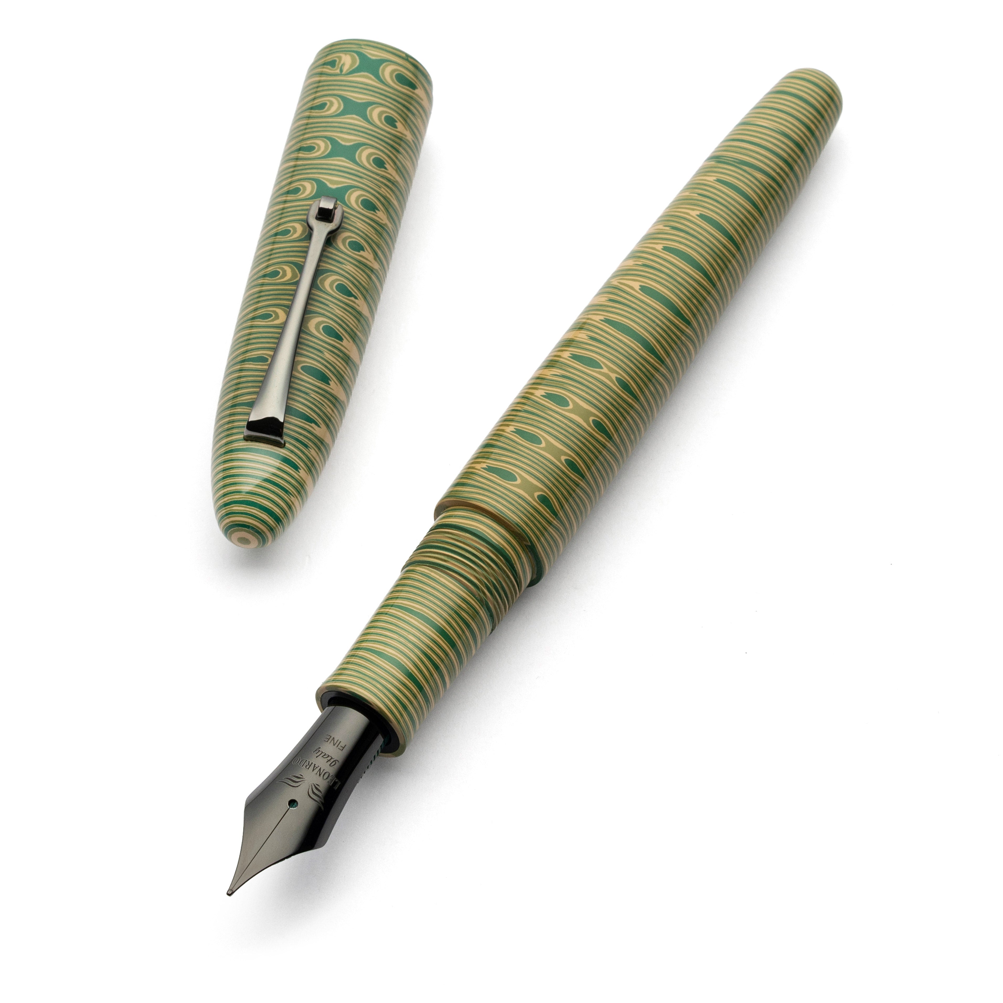 leonardo-officina-italiana-cigar-ebonite-skeleton-jungle-ruthenium-edizione-limi image 1