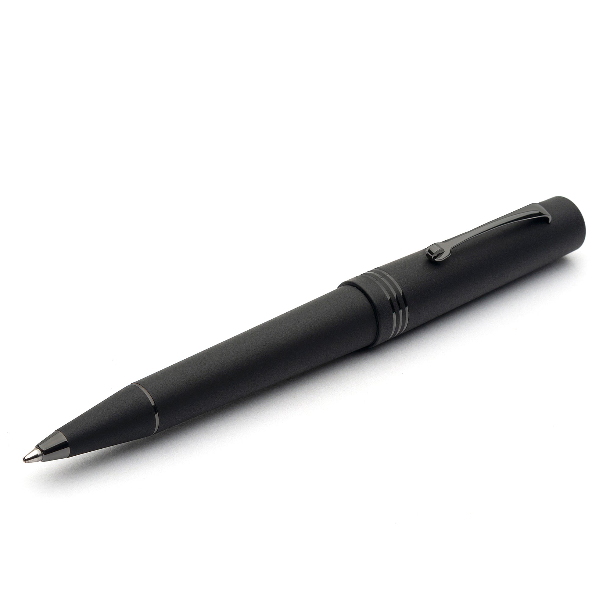 leonardo-officina-italiana-momento-zero-nero-opaco-penna-a-sfera-bp-ballpoint image 1