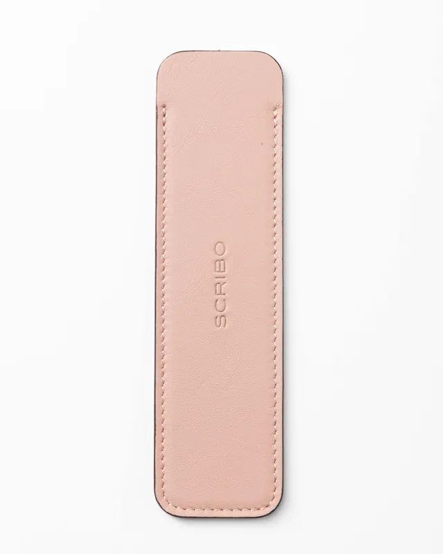 scribo-astuccio-astuzen-rosa-antico-in-pelle-per-stilografiche image 1