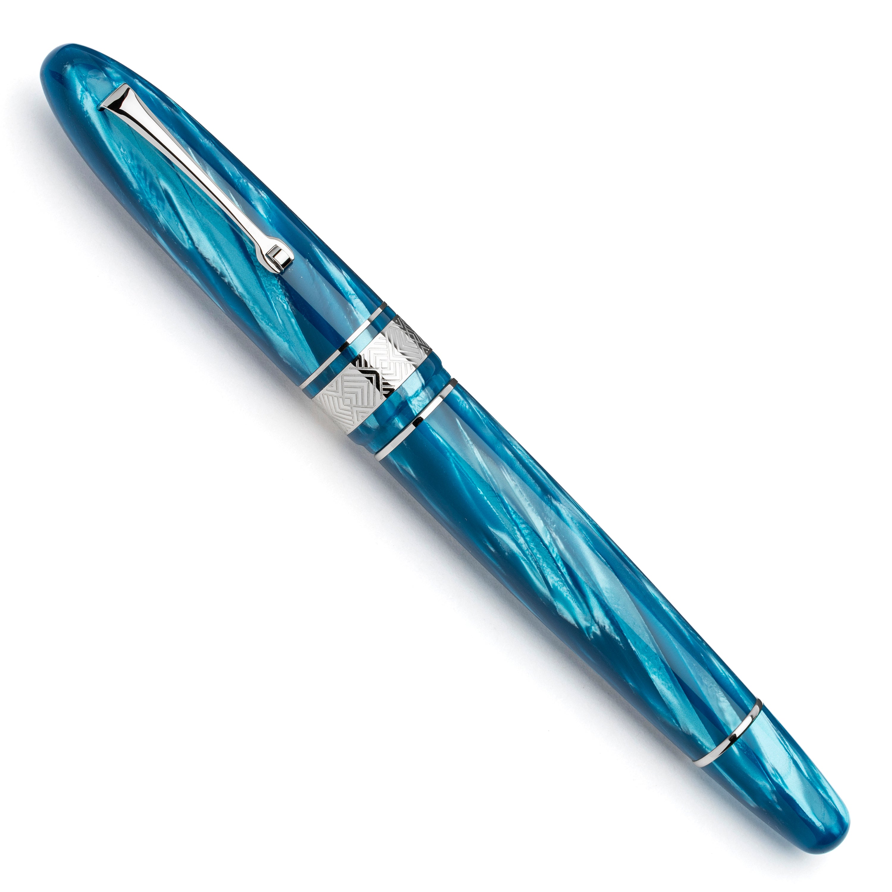 leonardo-officina-italiana-cigar-blue-mediterranean-celluloide-stilografica-le-1 image 2