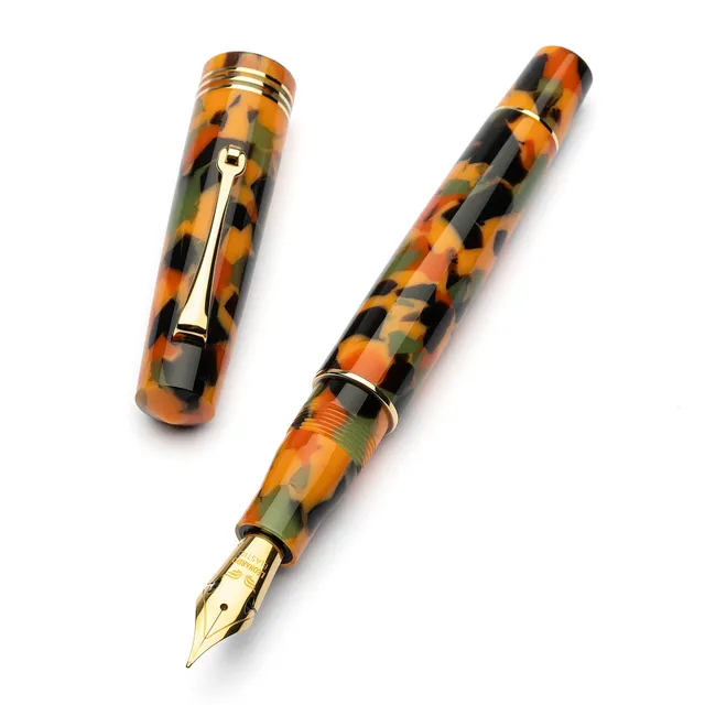 leonardo-officina-italiana-momento-zero-arlecchino-oro-penna-stilografica image 1