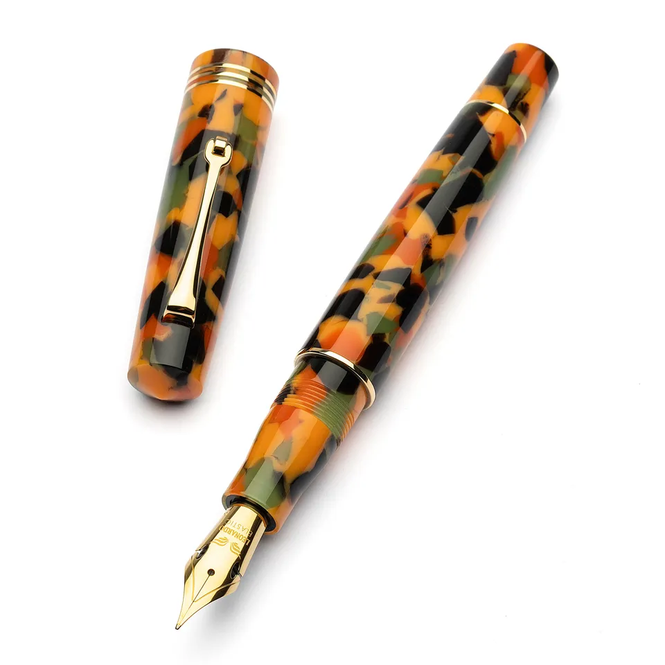 leonardo-officina-italiana-momento-zero-arlecchino-oro-penna-stilografica image 1