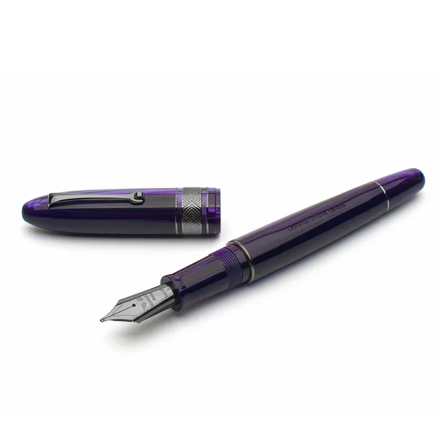 leonardo-officina-italiana-cigar-violetto-viola-celluloide-penna-stilografica-fi image 1