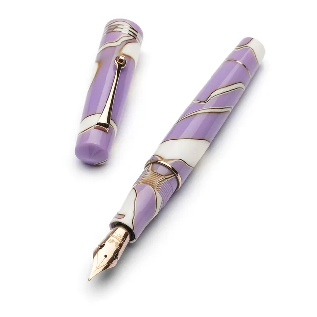 leonardo-officina-italiana-momento-zero-nuvola-lilla-penna-stilografica-pennino- image 1