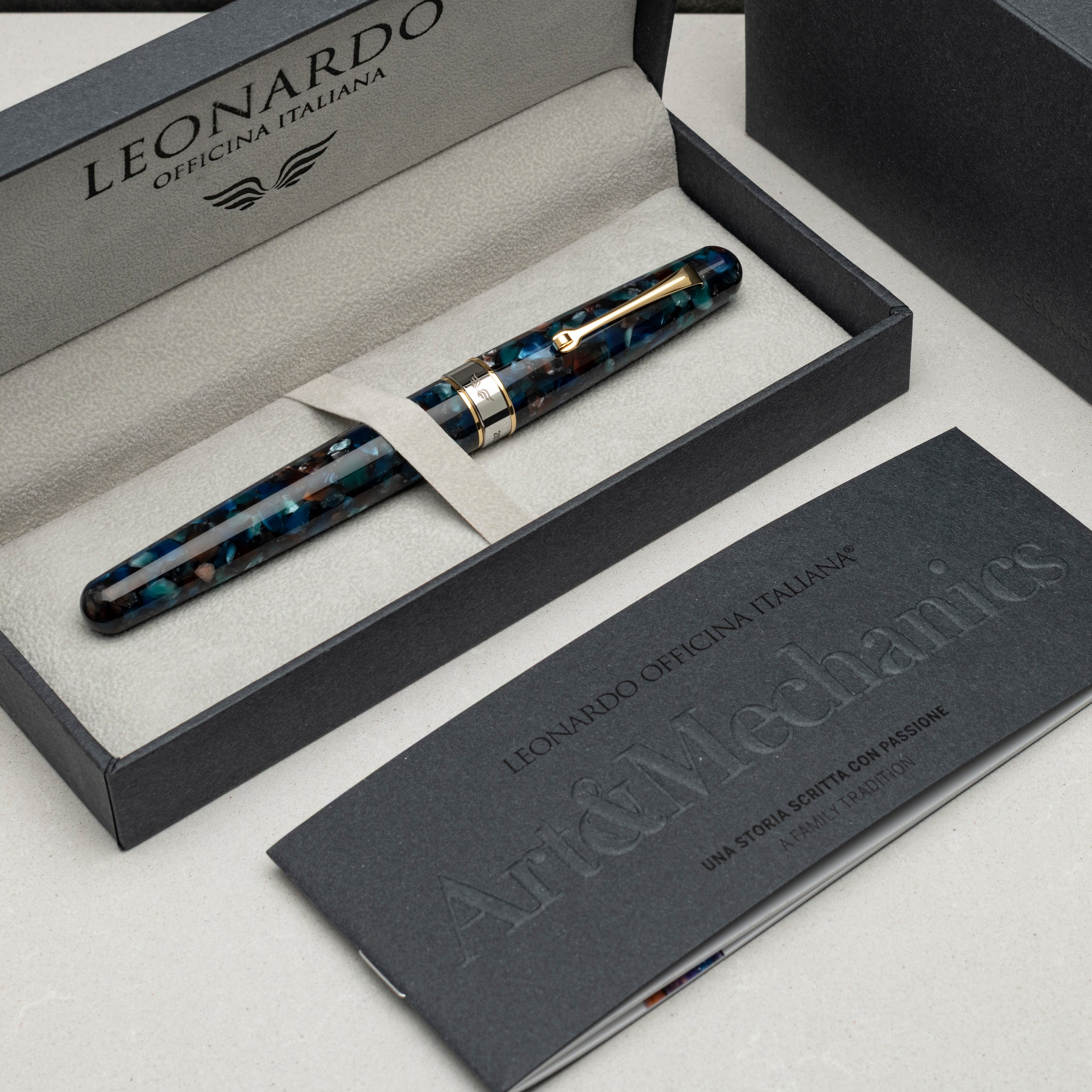 leonardo-officina-italiana-virtuosa-murano-stilografica-pennino-acciaio image 7