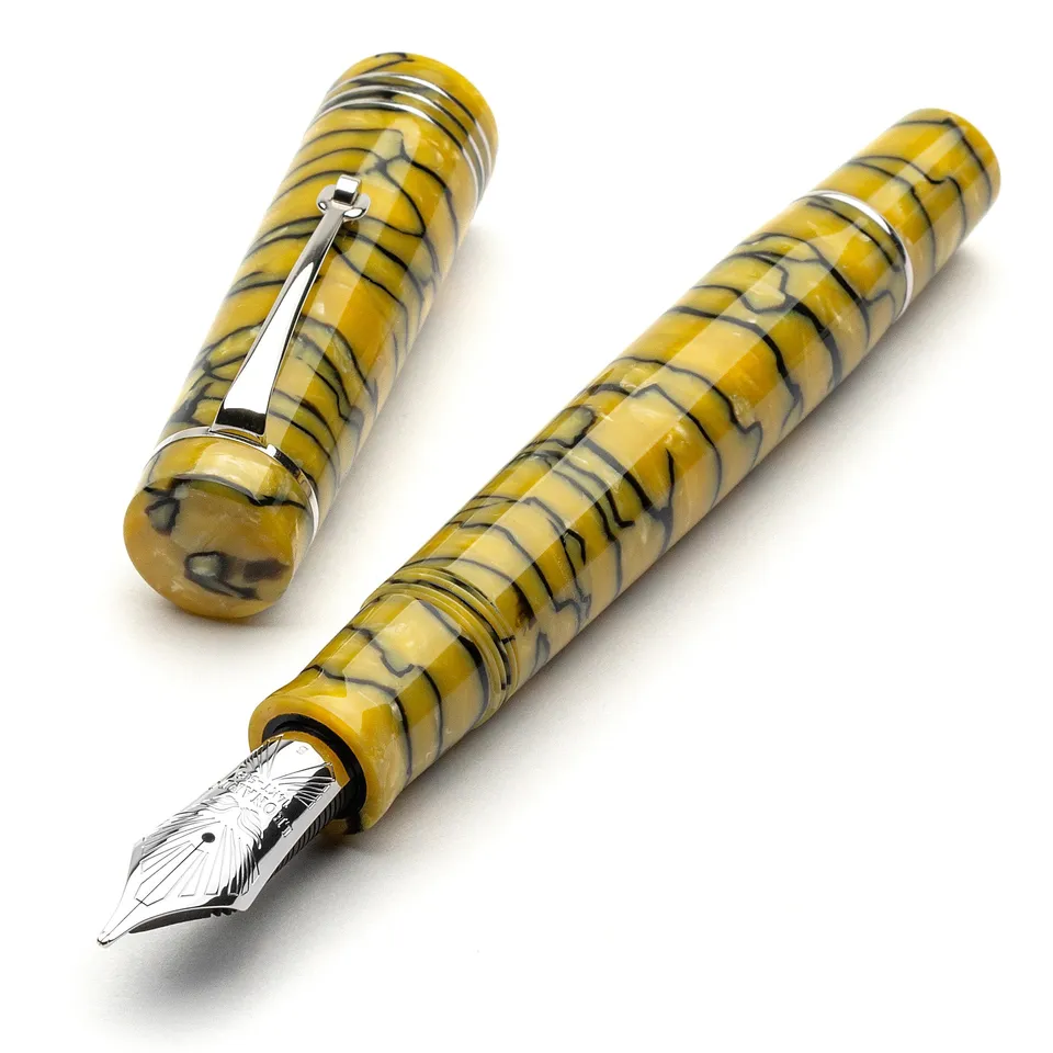 leonardo-officina-italiana-audace-penna-stilografica-celluloide-rediscover-pompe image 1