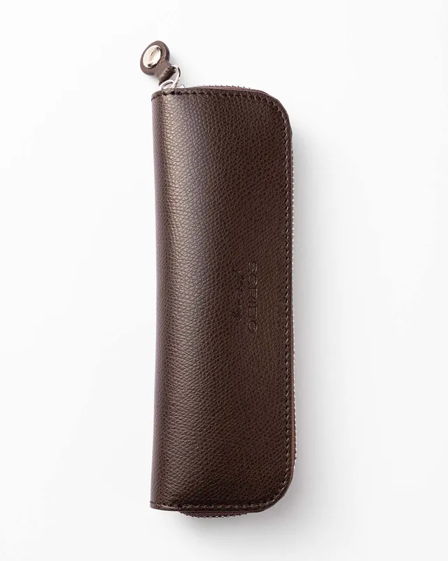 scribo-astoz-tradizionale-astuccio-pelle-2-stilografiche-con-zip image 1