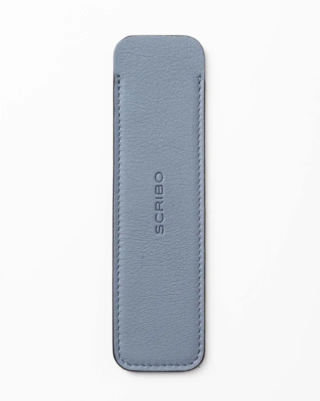scribo-astuccio-astuzen-grigio-in-pelle-per-stilografiche image 1