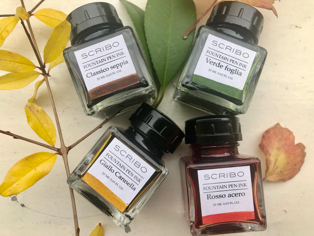 scribo-mini-ink-collection-autumn-limited-edition-set-4x20ml image 2