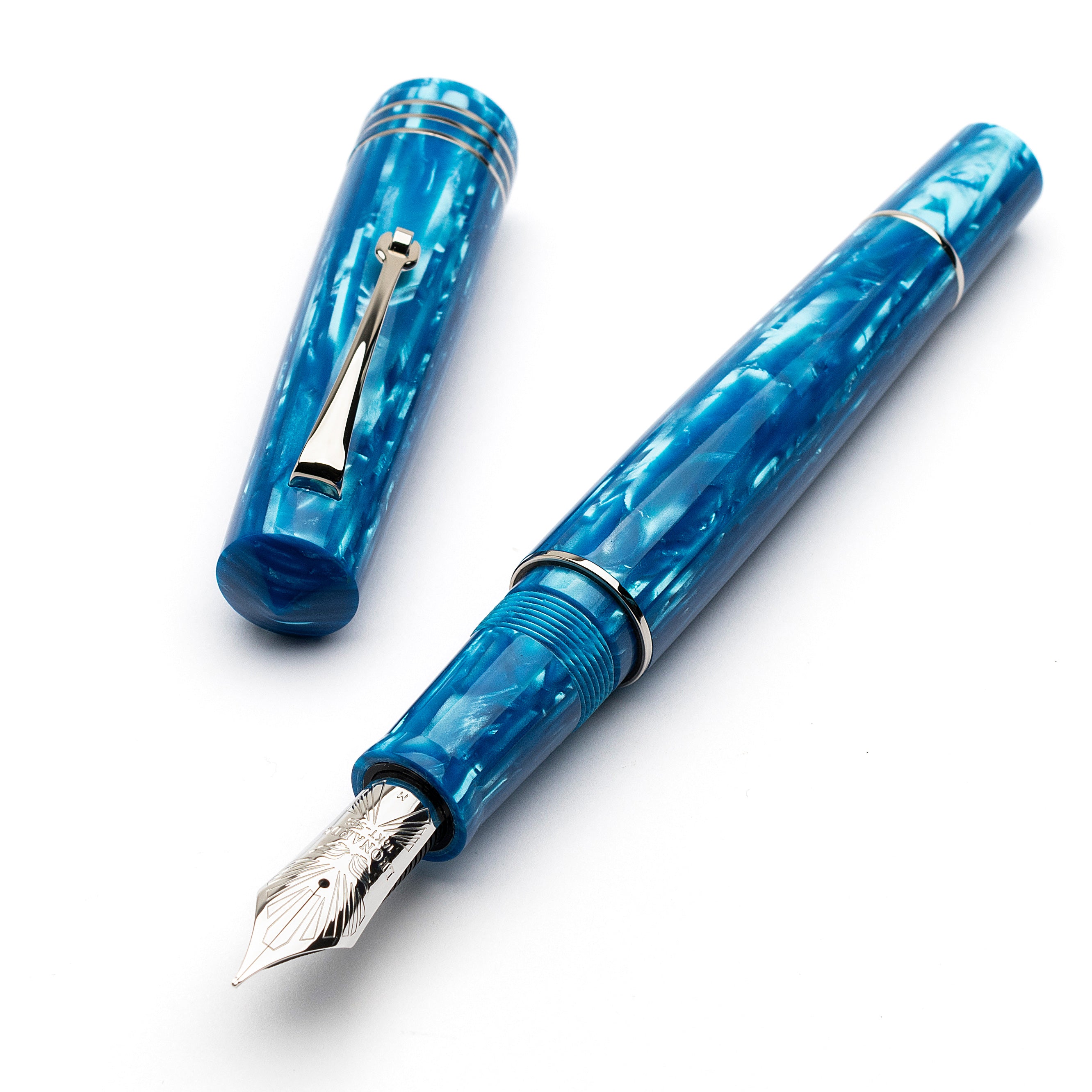 leonardo-officina-italiana-momento-zero-grande-leonarco-celluloide-azzurra-stilo image 1
