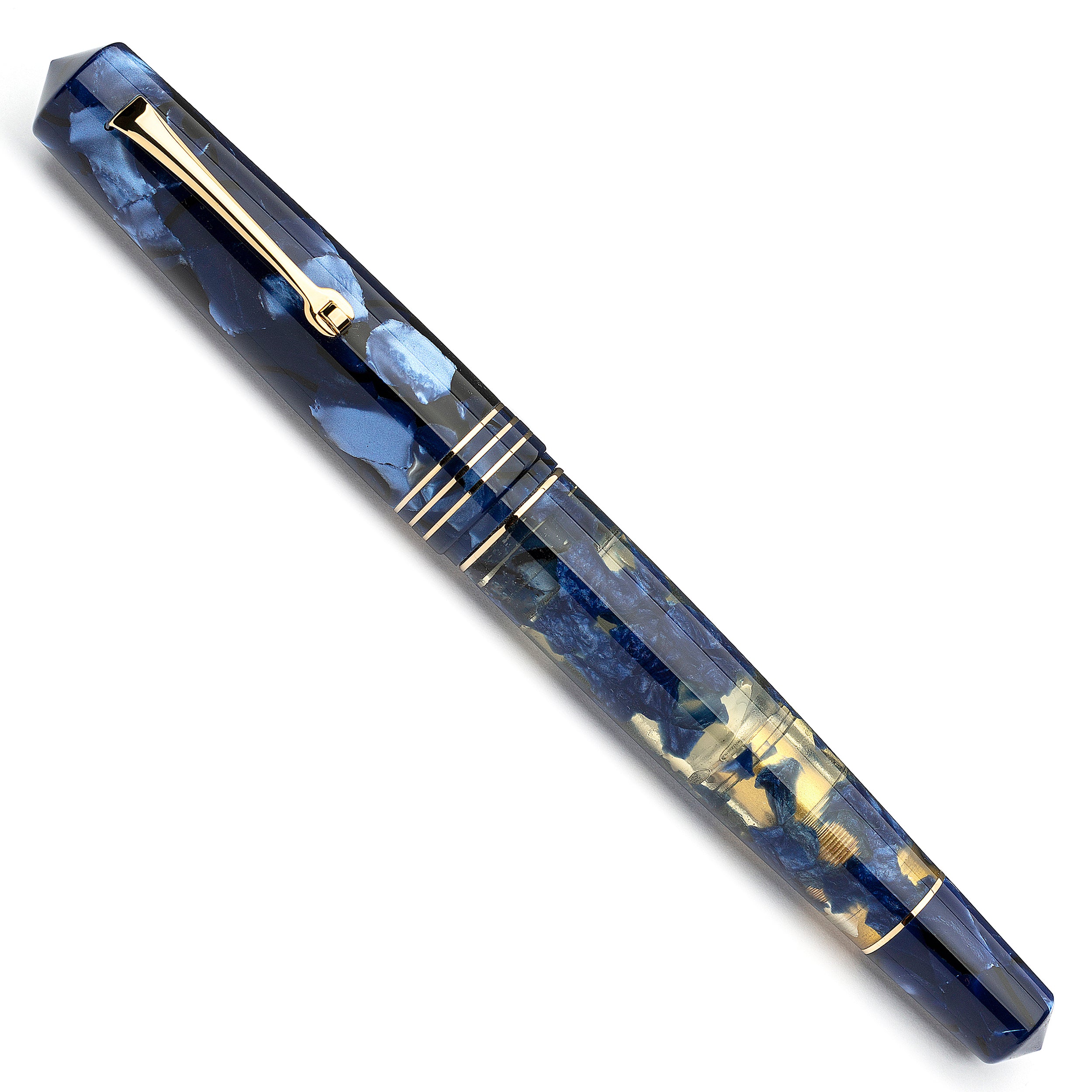 leonardo-officina-italiana-momento-zero-grande-penna-stilografica-blue-royal-e-l image 2