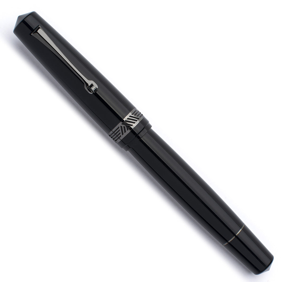 leonardo-officina-italiana-momento-magico-glossy-black-penna-stilografica-pennin image 2