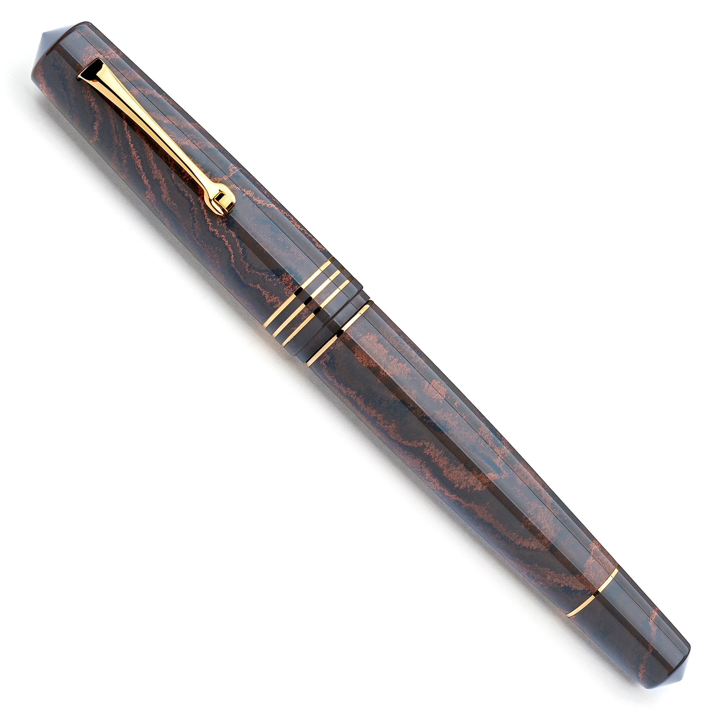 leonardo-officina-italiana-momento-zero-grande-ebanite-patina-fum-penna-stilogra image 2