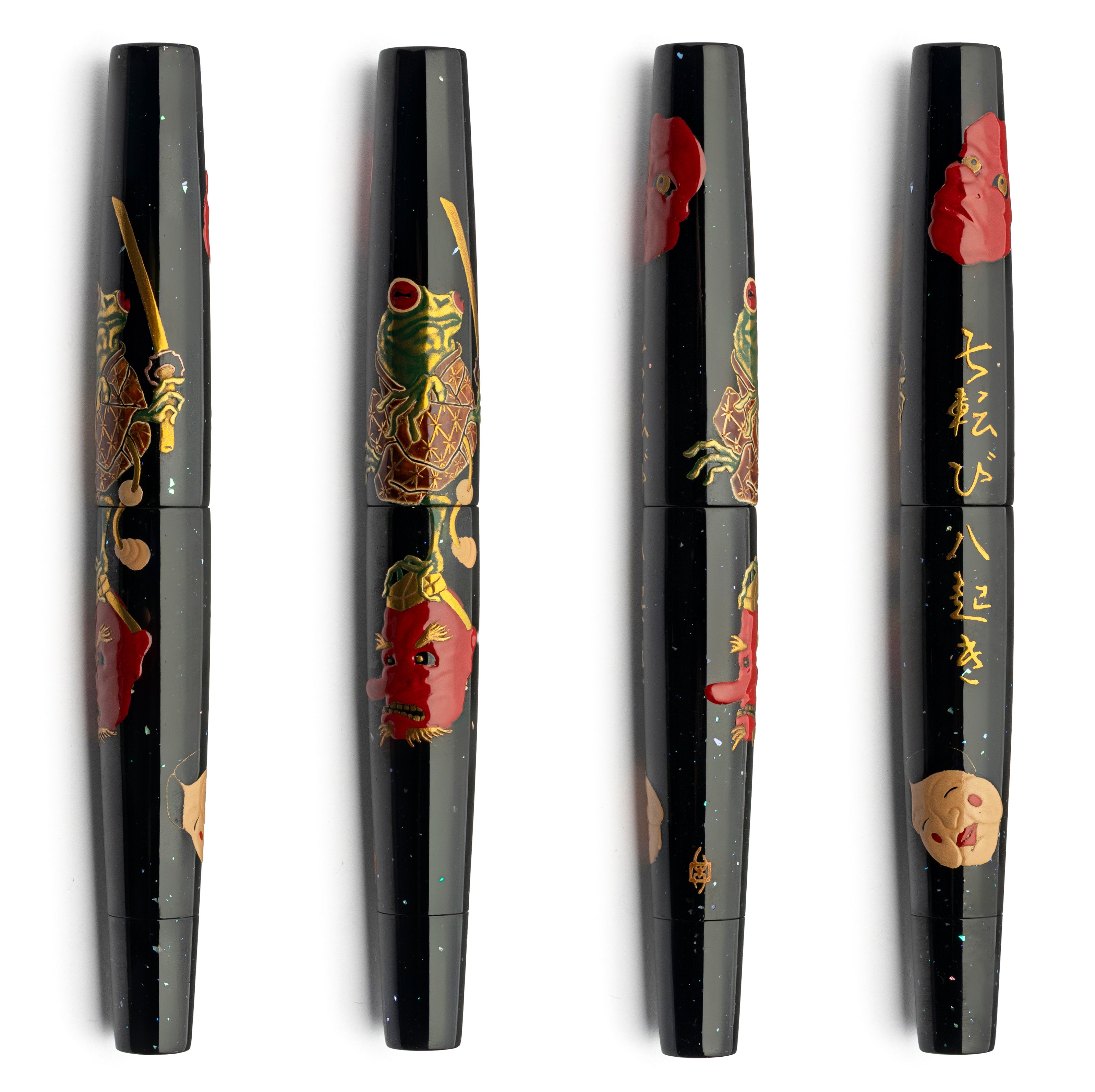 leonardo-officina-italiana-essenza-oni-e-frog-taka-maki-e-penna-stilografica-pen image 1