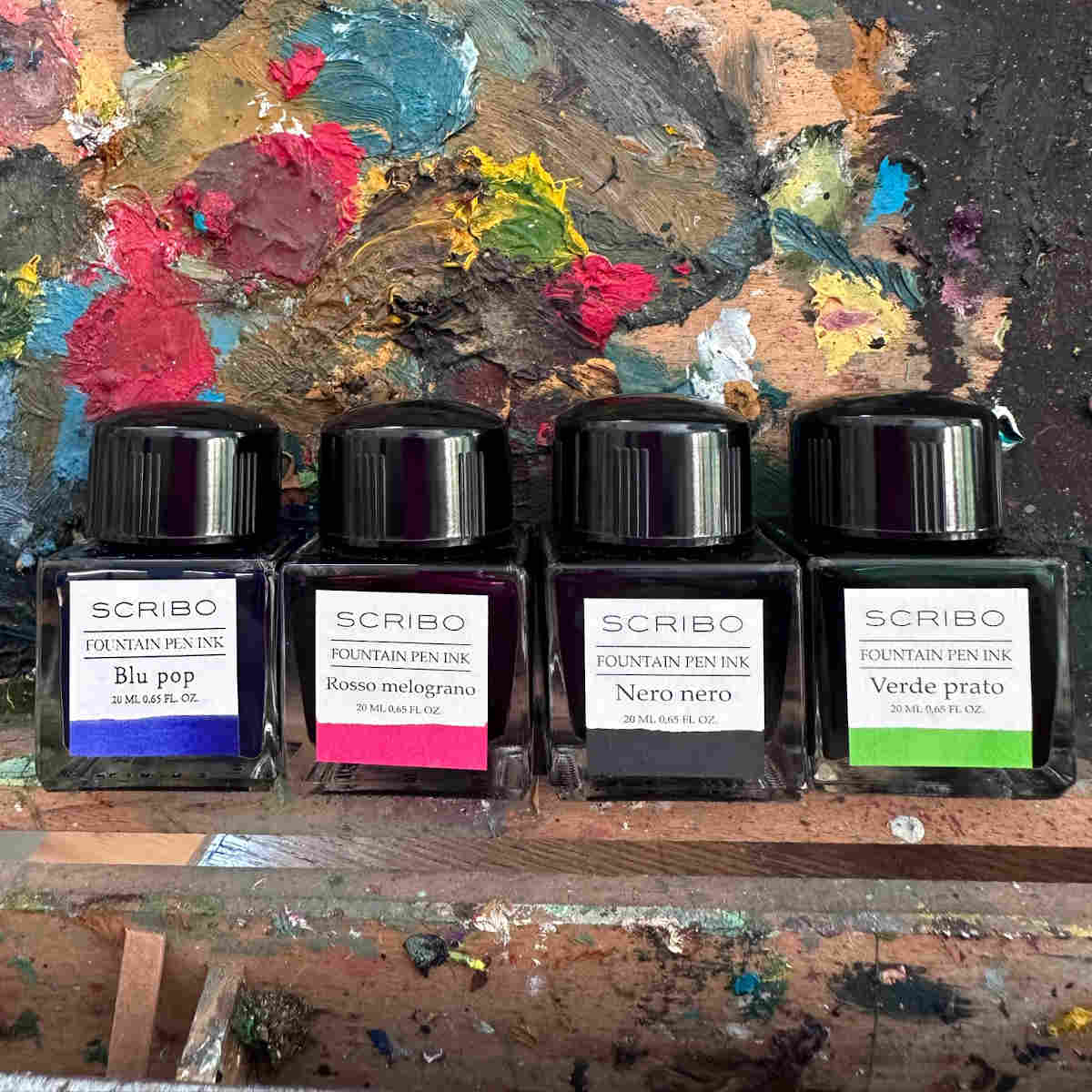 scribo-mini-ink-collection-art-limited-edition-set-4x20ml image 4
