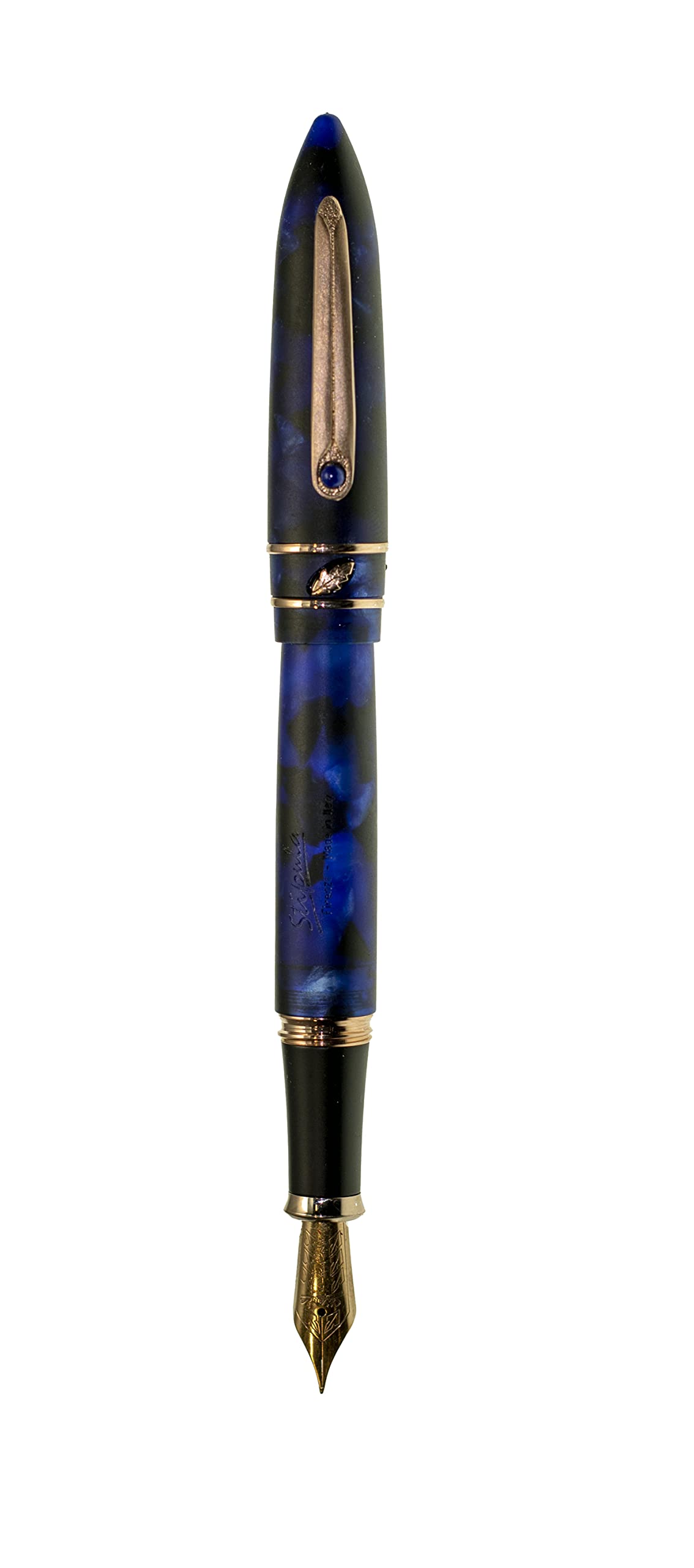 stipula-modello-t-tanzanite-penna-stilografica-pennino-acciaio-medio image 2