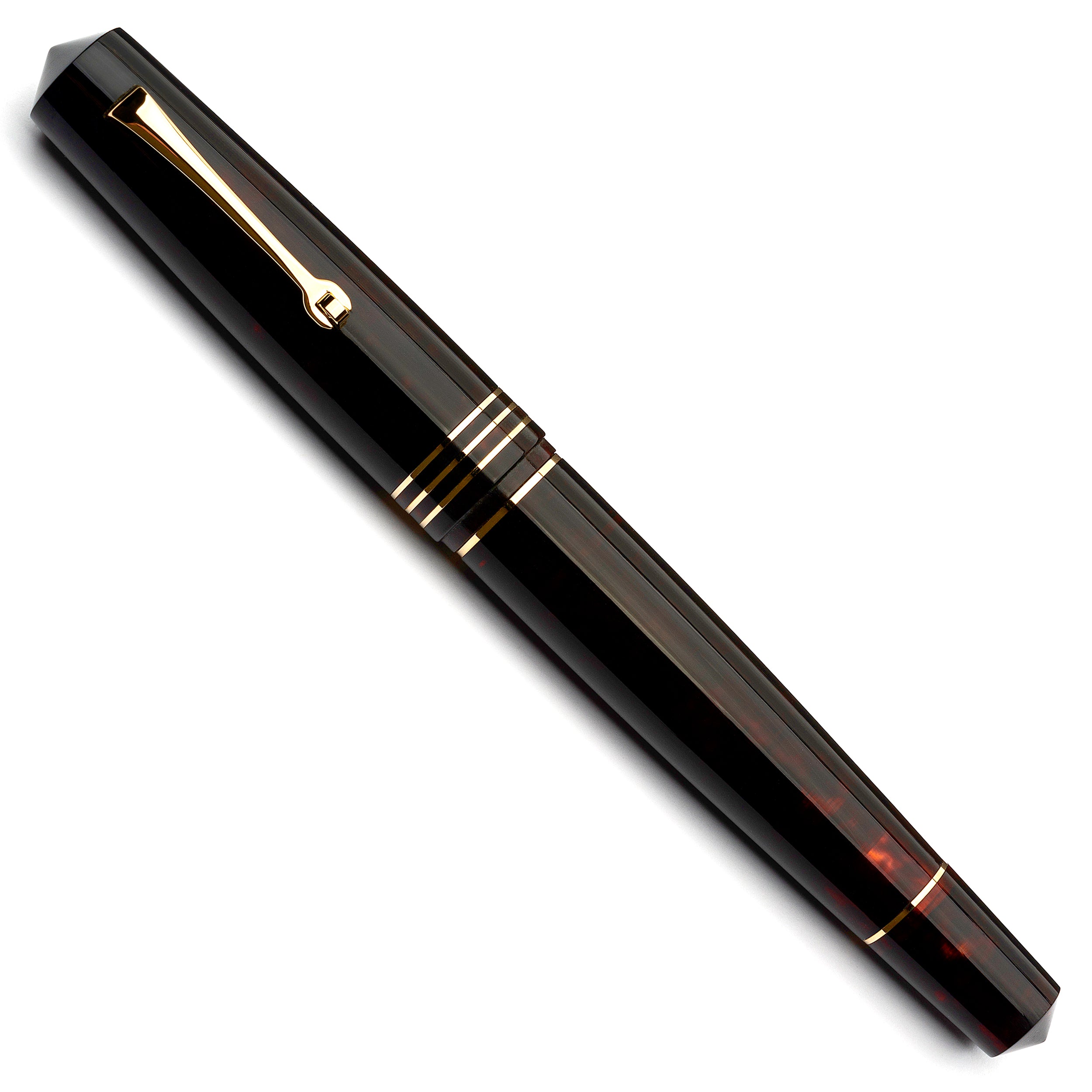 leonardo-officina-italiana-momento-zero-grande-ambra-celluloide-la-fenice-pennin image 2