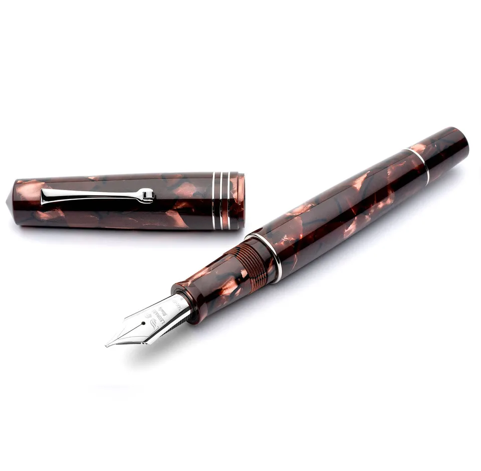 leonardo-officina-italiana-momento-zero-grande-red-scarlet-celluloide-rh-stilogr image 1