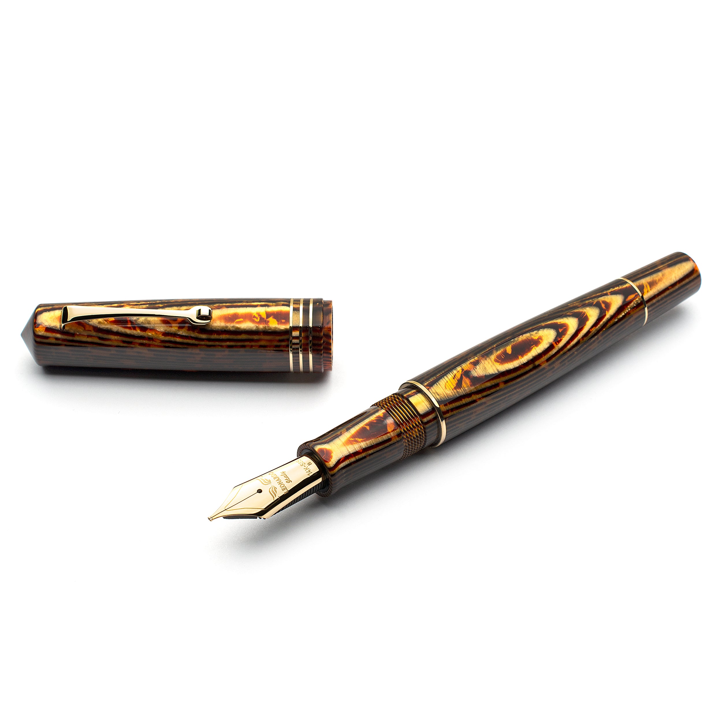 leonardo-officina-italiana-momento-zero-grande-arco-bronze-penna-stilografica-in image 1