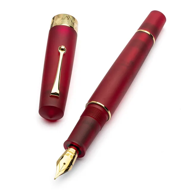 leonardo-officina-italiana-pura-red-nuova-edizione-penna-stilografica-con-pennin image 1