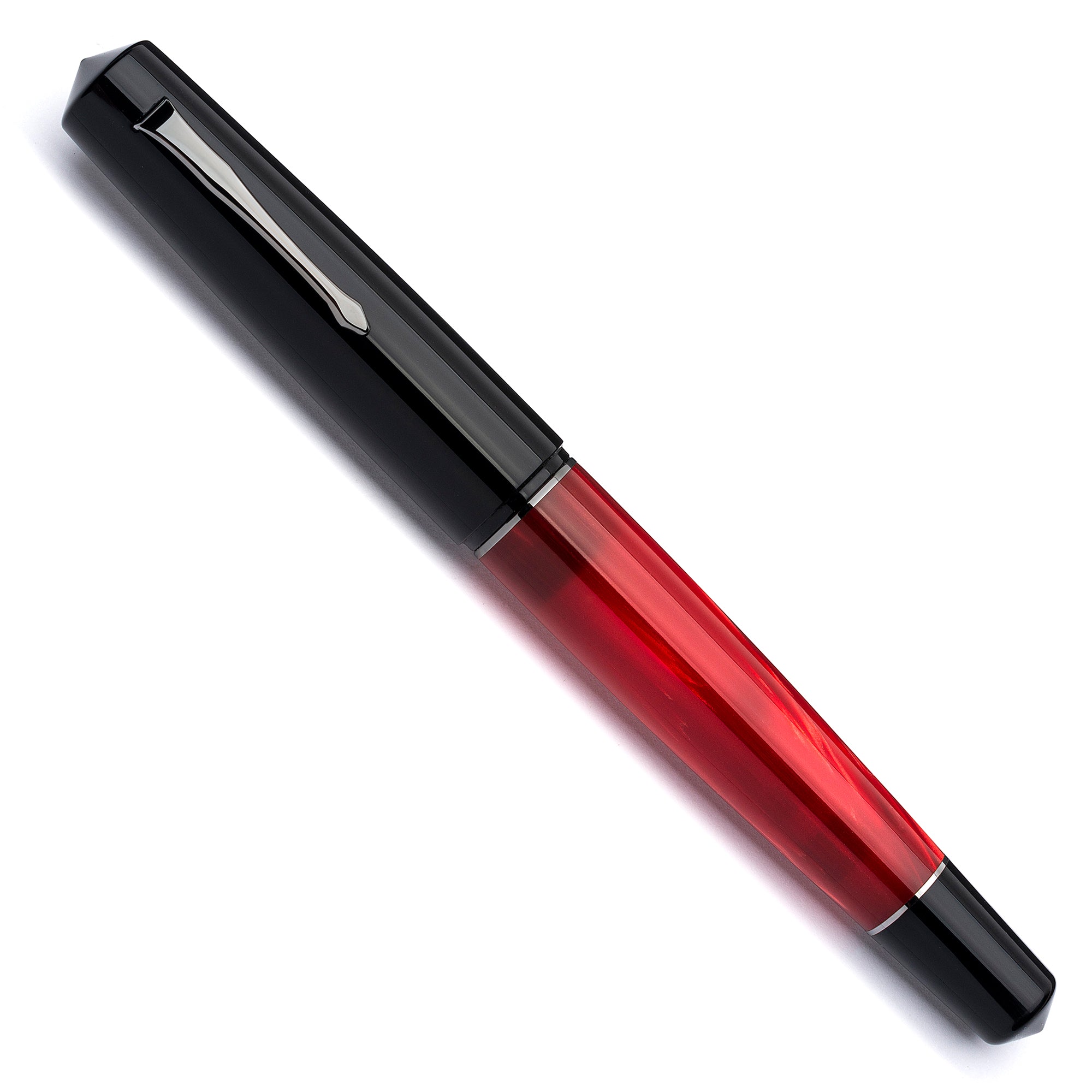 leonardo-officina-italiana-momento-zero-grande-minimalista-nera-e-rossa-penna-st image 2