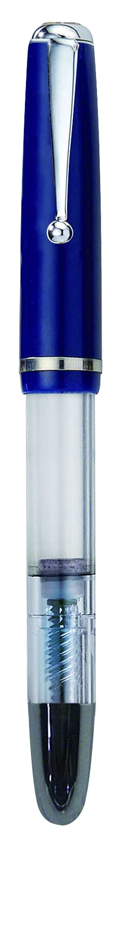 stipula-splash-penna-stilografica-blu-a-pistone-pennino-fine image 1