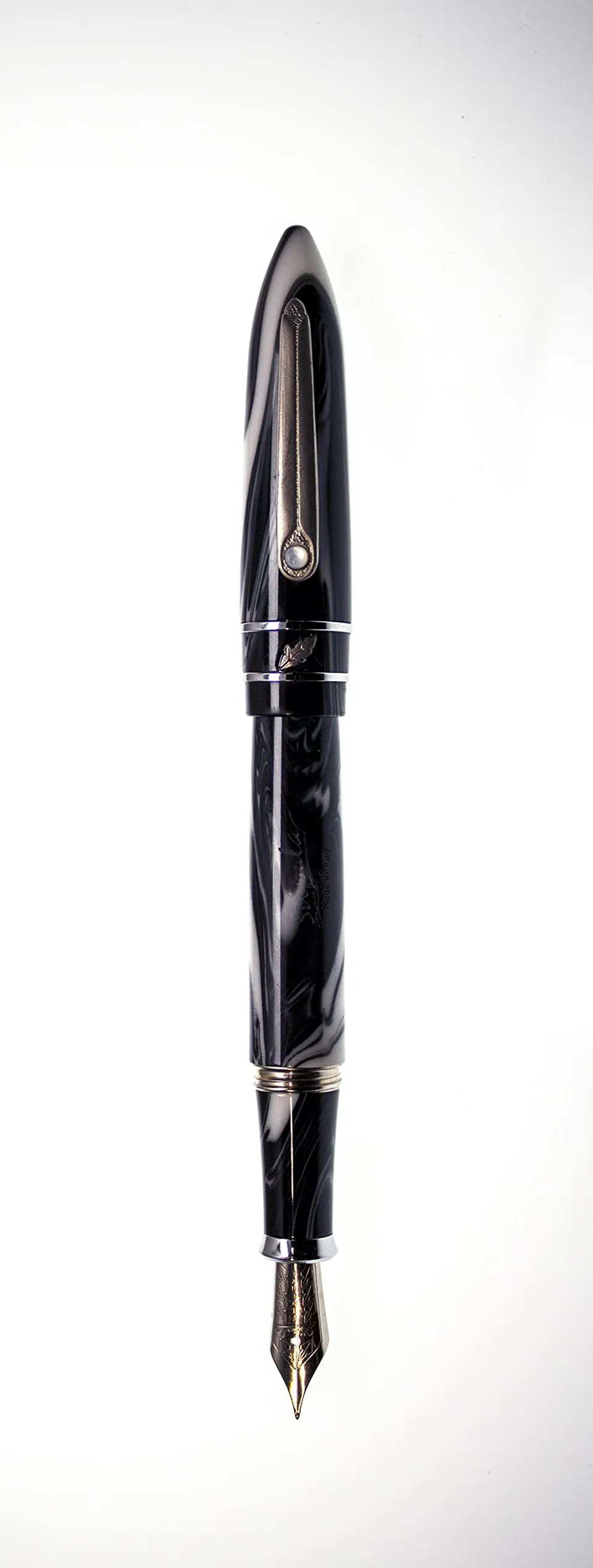 stipula-modello-t-grafite-penna-stilografica-pennino-oro-14k-m image 1