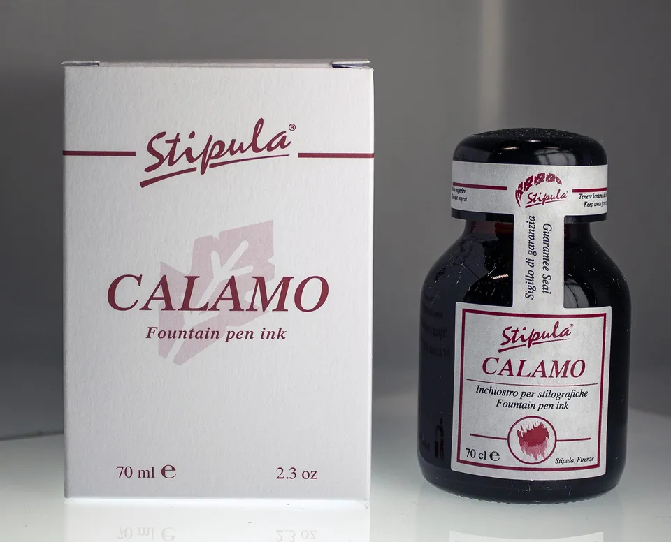 stipula-calamo-inchiostro-stilografica-70ml-rosso-fiorentino image 1