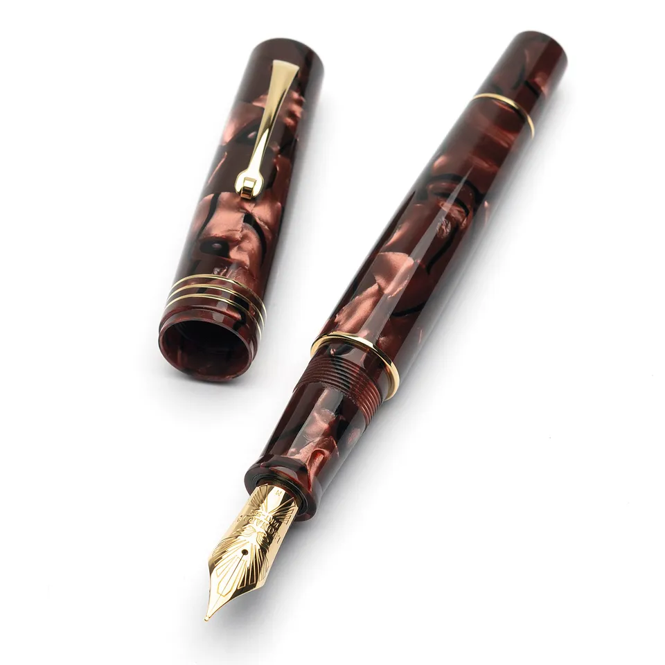 leonardo-officina-italiana-momento-zero-grande-rosso-scarlatto-penna-stilografic image 1