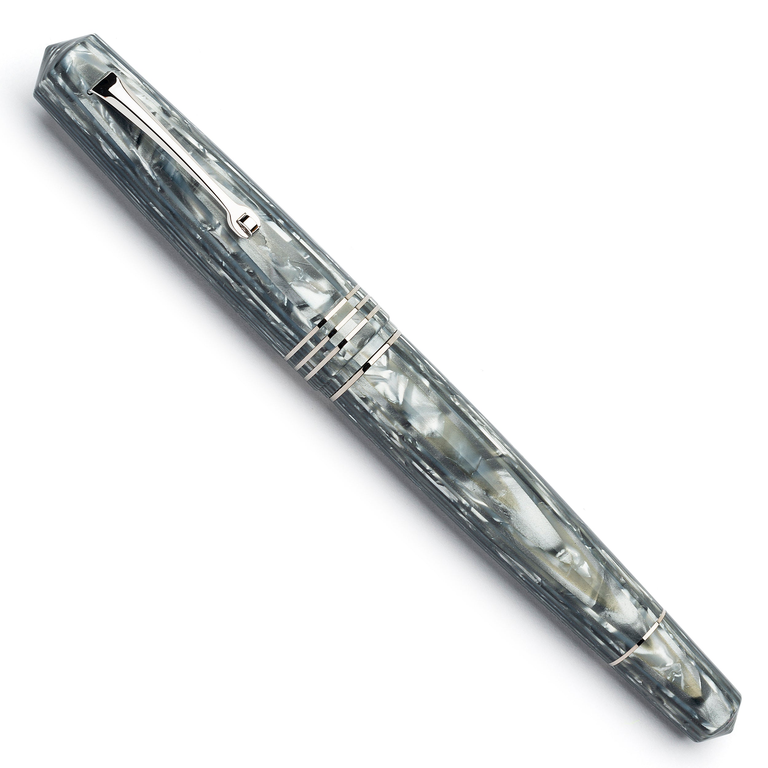 leonardo-officina-italiana-momento-zero-grande-mineral-grey-celluloide-penna-sti image 2