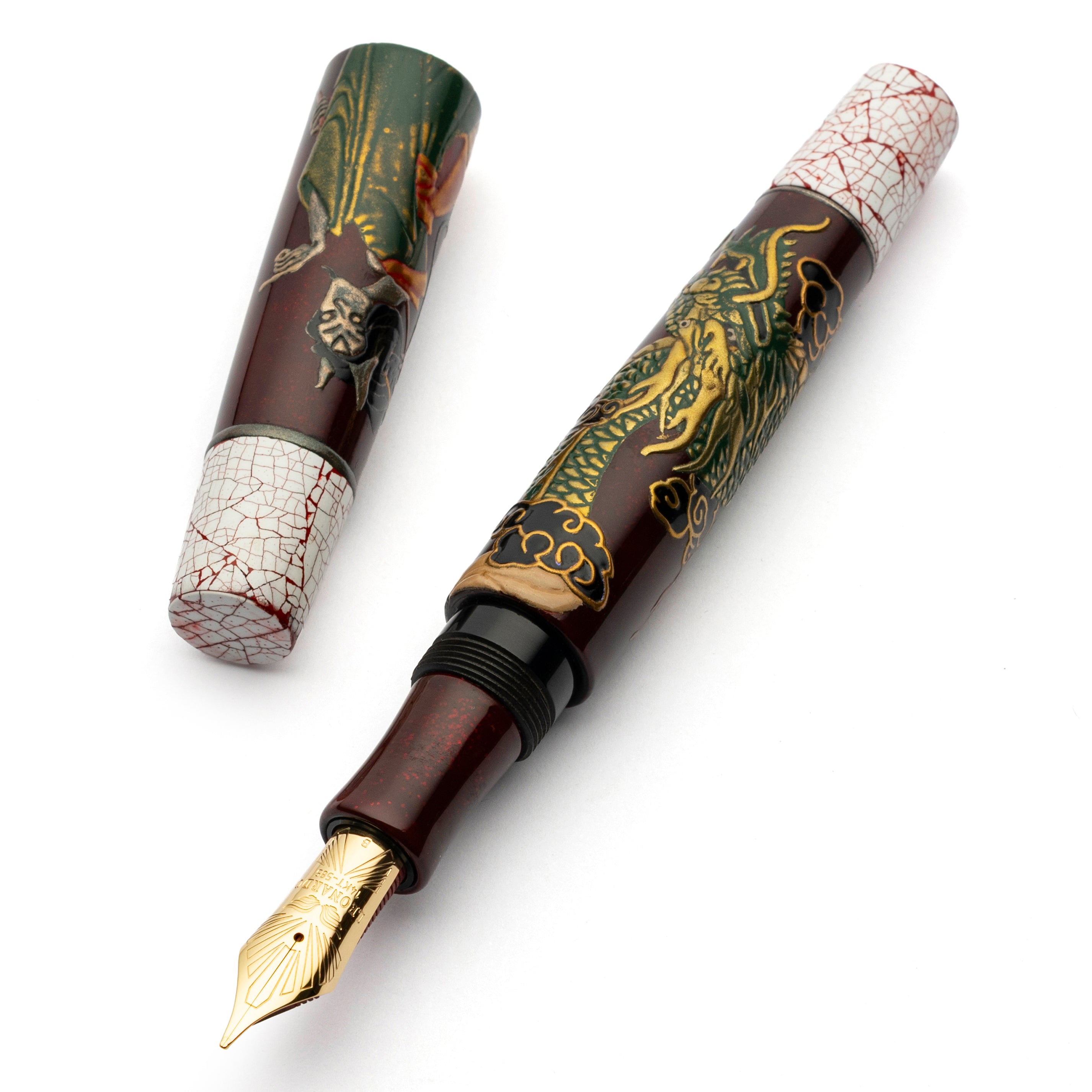 leonardo-officina-italiana-essenza-inari-okami-e-drago-taka-maki-e-penna-stilogr image 2