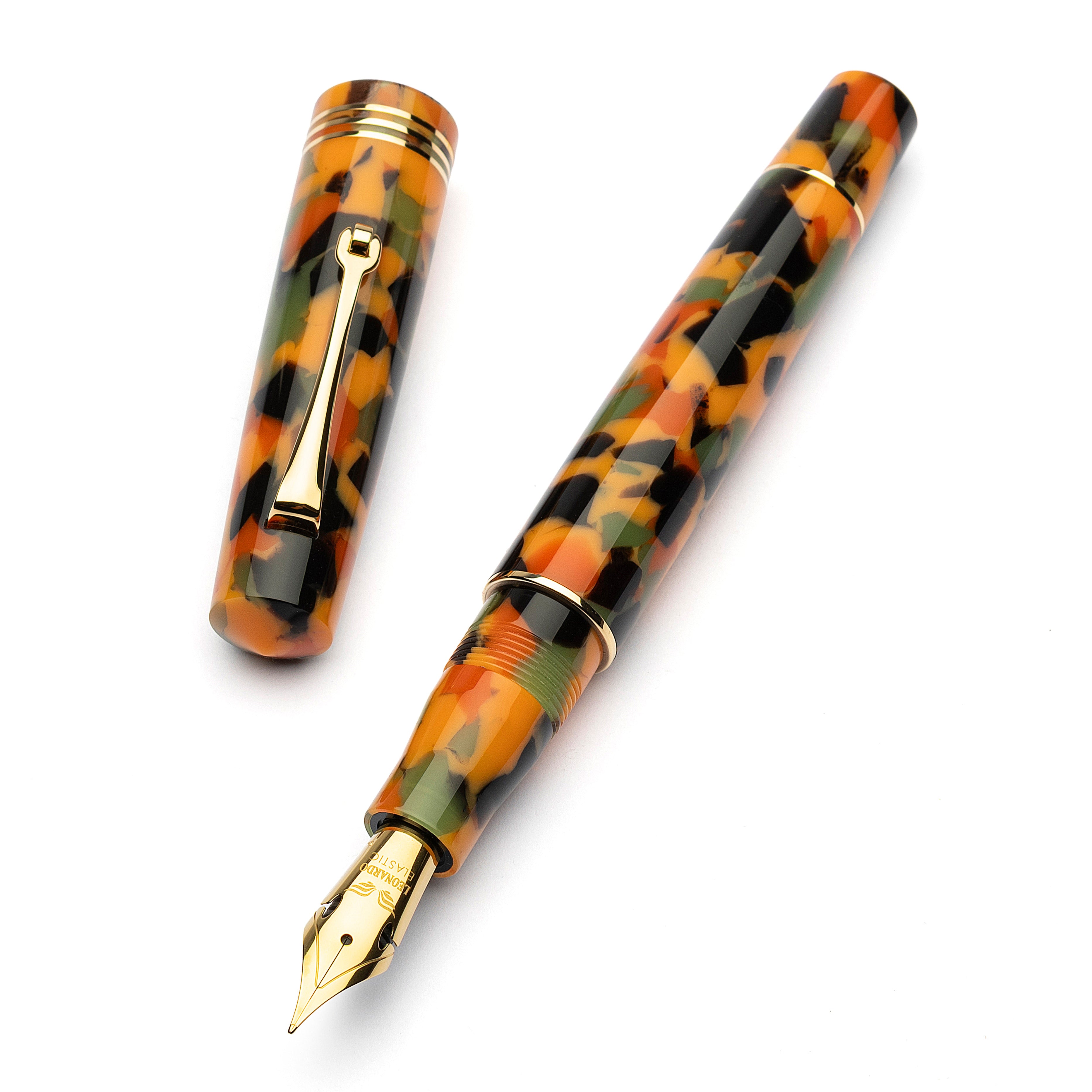 leonardo-officina-italiana-momento-zero-arlecchino-oro-penna-stilografica image 1