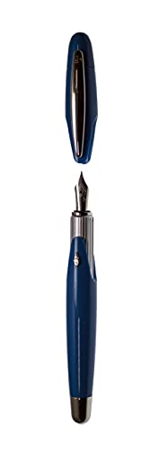stipula-speed-azzurro-penna-stilografica-a-pistone-punta-fine image 4