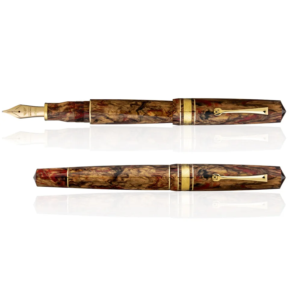 leonardo-officina-italiana-momento-zero-regola-d-oro-secondo-lotto-penna-stilogr image 1