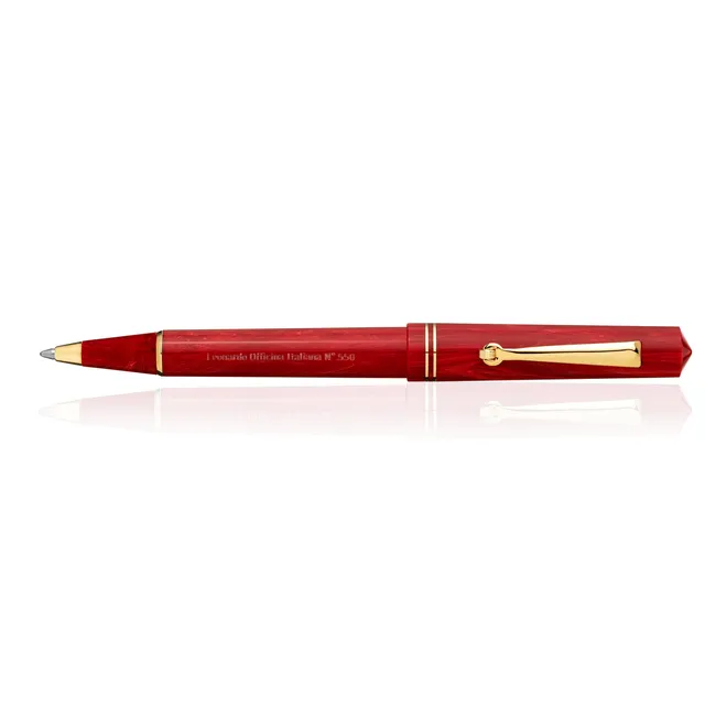 leonardo-officina-italiana-momento-zero-coral-penna-a-sfera image 1