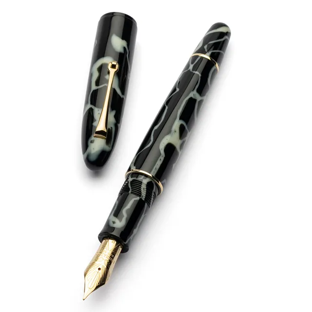 leonardo-officina-italiana-cigar-minimalist-wild-celluloide-penna-stilografica-c image 1