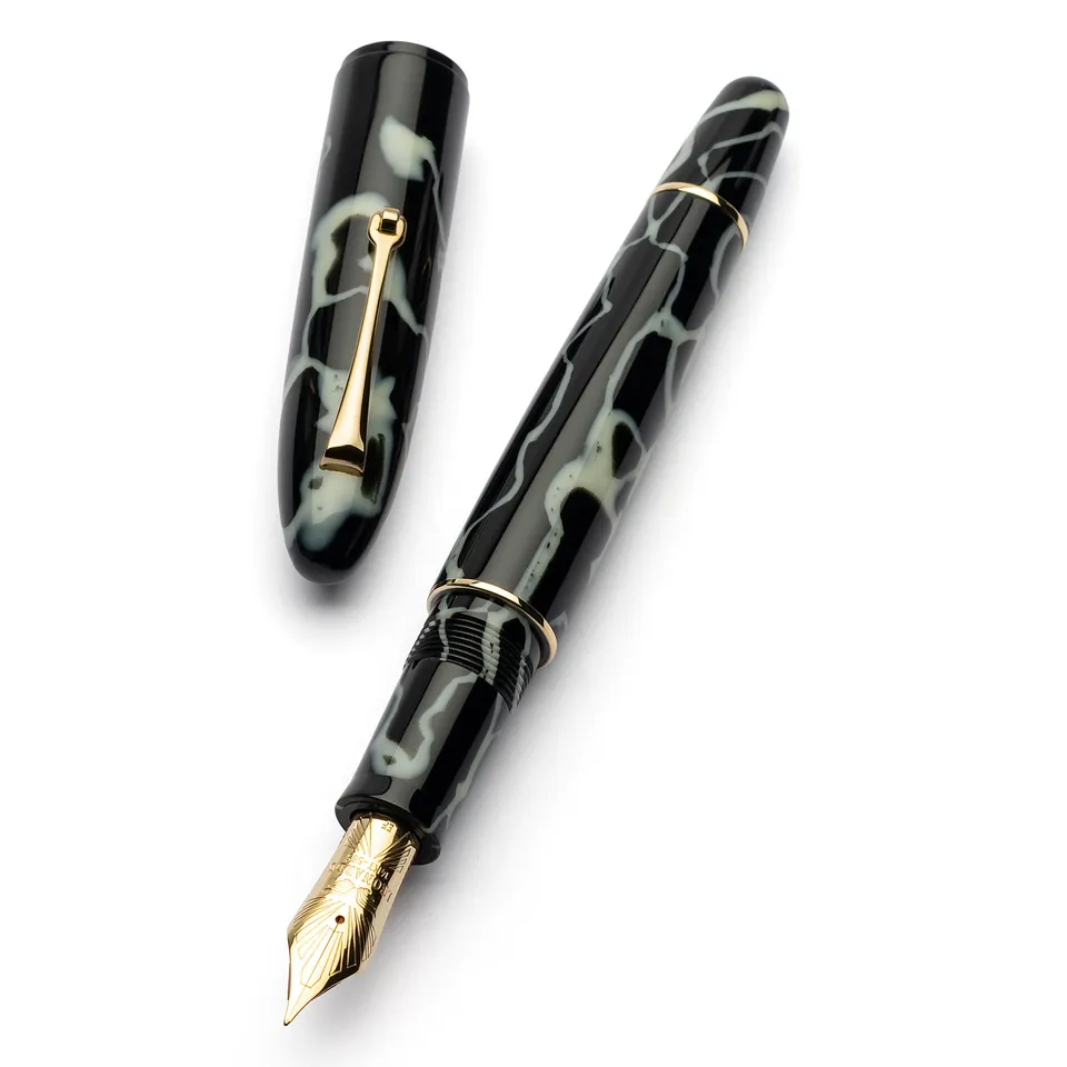leonardo-officina-italiana-cigar-minimalist-wild-celluloide-penna-stilografica-c image 1