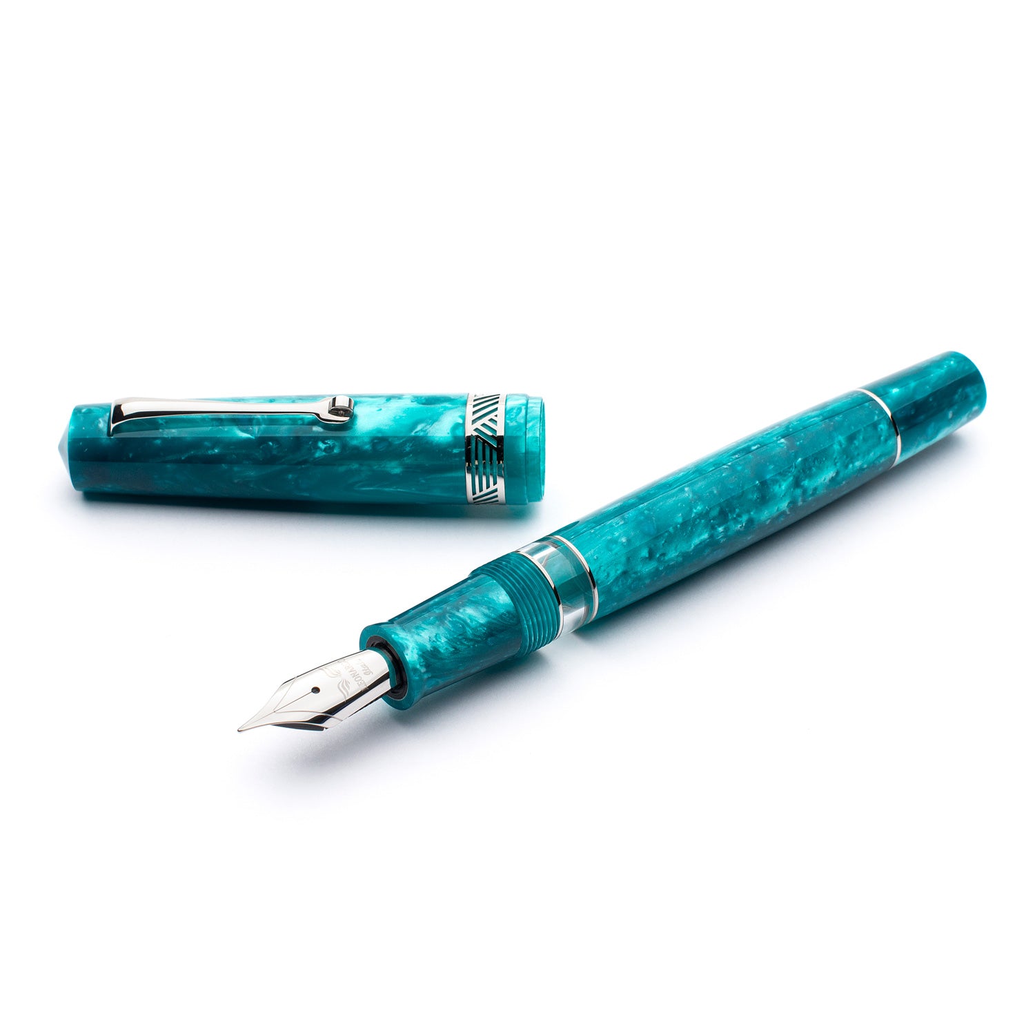 leonardo-officina-italiana-momento-magico-emerald-penna-stilografica-pennino-oro image 3