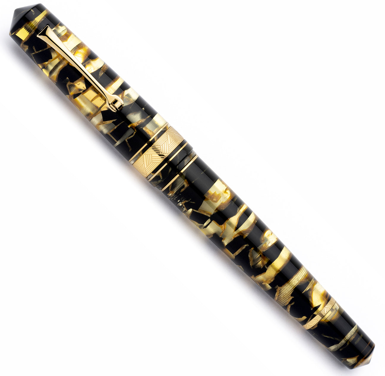 leonardo-officina-italiana-momento-zero-grande-celluloide-nero-lucens-penna-stil image 2