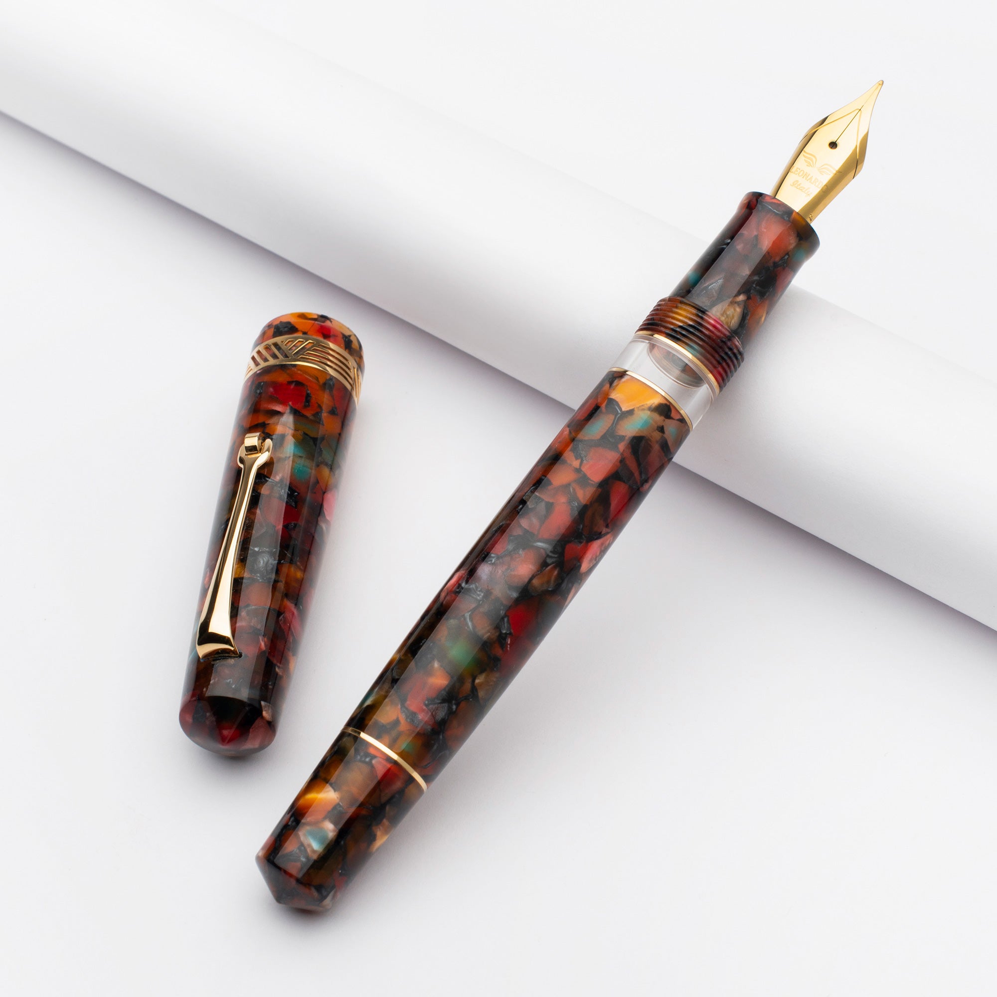 leonardo-officina-italiana-momento-magico-millefiori-penna-stilografica image 6
